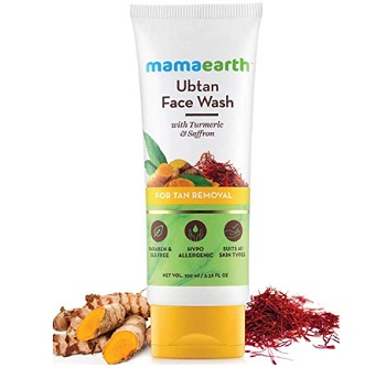 Mamaearth Ubtan Natural Face Wash for Dry Skin