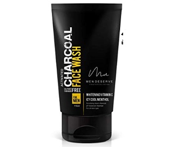 Men Deserve Refreshing Charcoal Face Wash