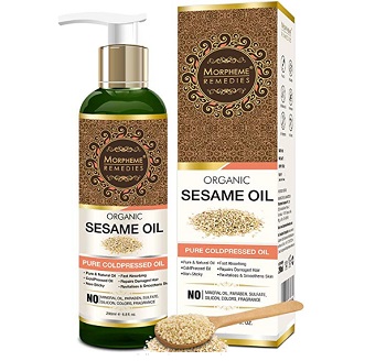 Morpheme Remedies Organic Sesame Pure Cold Pressed Oil