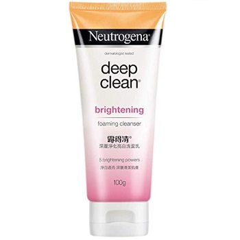 Neutrogena Deep Clean Brightening Foaming Cleanser