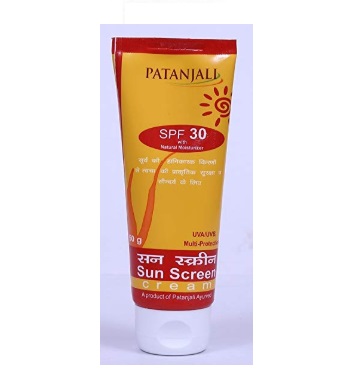 Patanjali Sun Screen Cream SPF30