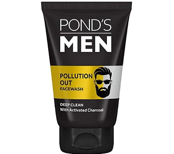 Pond's Men Pollution Out Activated Charcoal Deep Clean Face Wash