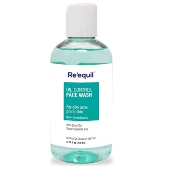 RE' EQUIL Oil Control Anti Acne Face Wash for Oily Sensitive Skin