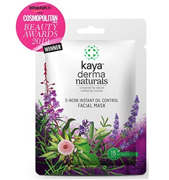 Kaya Clinic 5-Herb Instant Oil Control Facial Mask