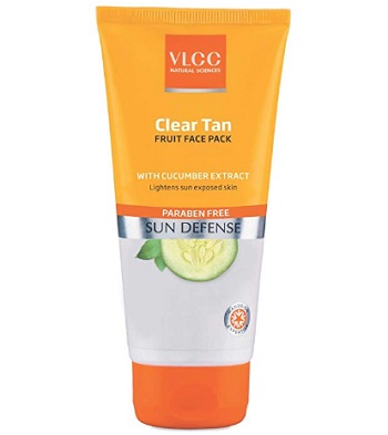 VLCC Clear Tan Fruits Face Pack