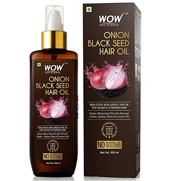 WOW Skin Science Onion Black Seed Hair Oil