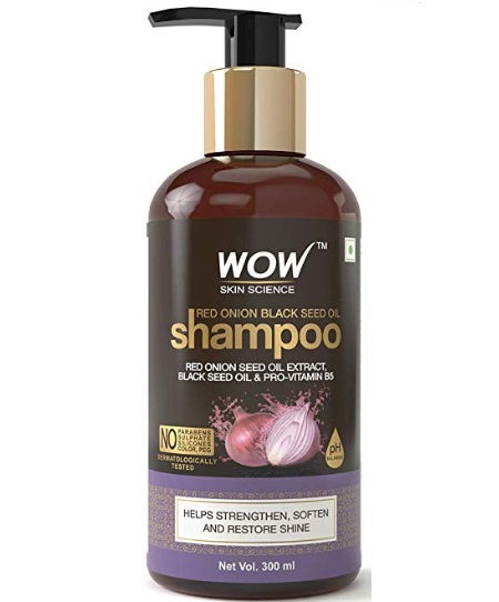 WOW Skin Science Red Onion Black Seed Oil Shampoo