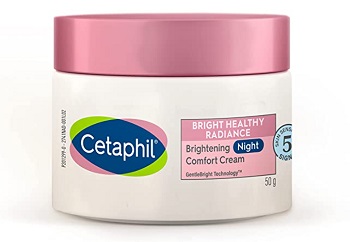 Cetaphil Brightening Night Comfort Cream for glowing skin