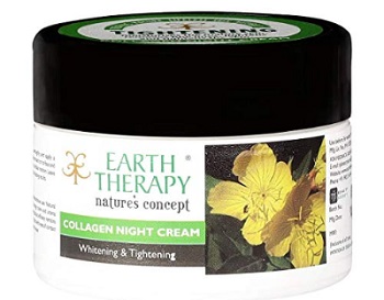 Earth Therapy Whitening & Tightening Collagen Night Cream