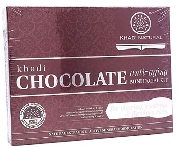 Khadi Natural Chocolate Anti -Aging Mini Facial Kit