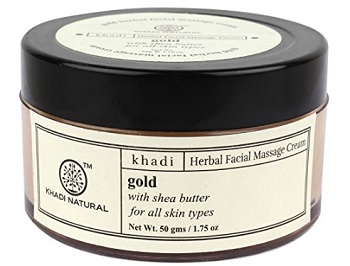 Khadi Natural Gold Herbal Facial Massage Cream