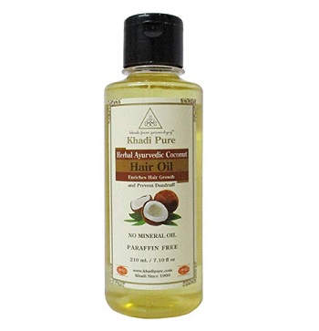 Khadi Pure Herbal Ayurvedic Coconut Hair Oil