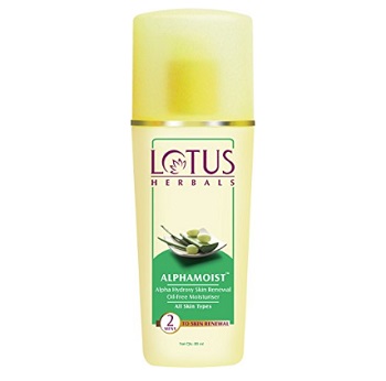 Lotus Herbals Alphamoist Alpha Hydroxy Skin Renewal Oil Free Moisturizer