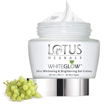 Lotus Herbals Whiteglow Skin Whitening And Brightening Gel Creme