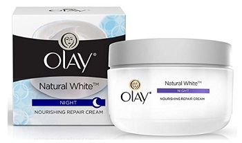 Olay Natural White Night Nourishing Repair Cream