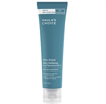 Paula's Choice Ultra-Sheer Daily Defense SPF 30 Oil-Free Moisturizer