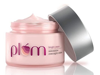 Plum Bright Years Restorative Overnight Crème for glowing skin