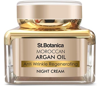 StBotanica Moroccan Argan Oil Anti Wrinkle Regenerating Night Cream