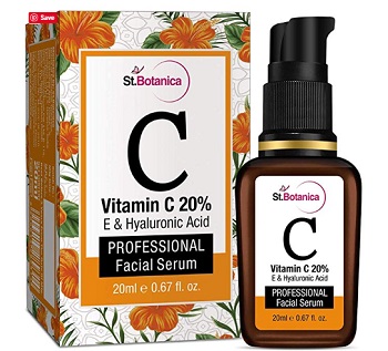 StBotanica Vitamin C 20% Vitamin E and Hyaluronic Acid Facial Serum