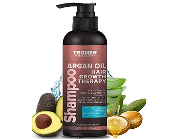 TruMen Shampoo with Organic Argan Oil