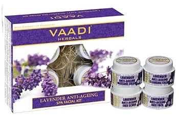 Vaadi Herbals Lavender Anti Ageing Spa Facial Kit