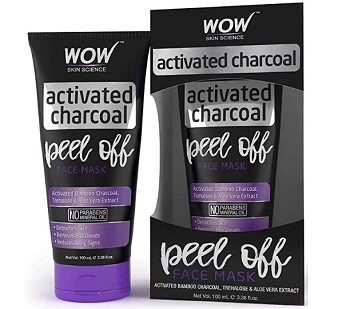 WOW Activated Charcoal Face Mask