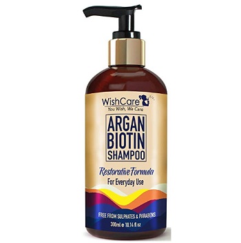 WishCare Argan Oil Biotin Shampoo