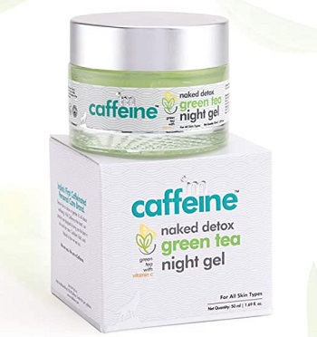 mCaffeine Vitamin C Night Cream for glow