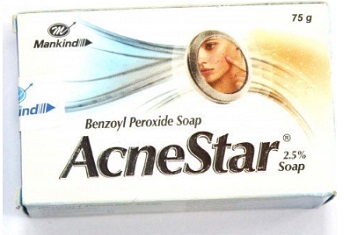 Acne Star 2.5% Soap