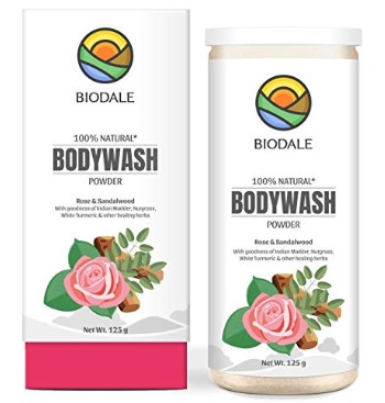 Biodale 100% Natural Body Wash Powder