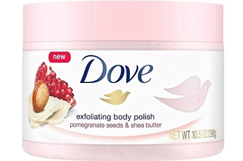 Dove Exfoliating Pomegranate and Shea Polish Body Scrub