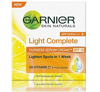 Garnier Skin Naturals Light Complete Serum Cream SPF 19