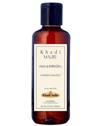 Khadi Mauri Herbals Amla and Bhringraj Herbal Shampoo