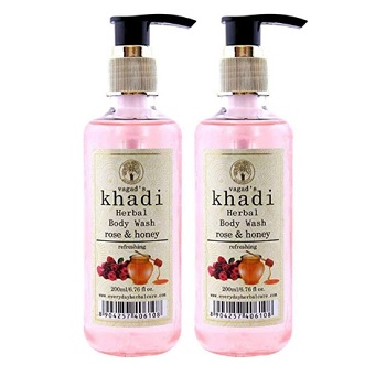 Khadi Rose And Honey Body Wash