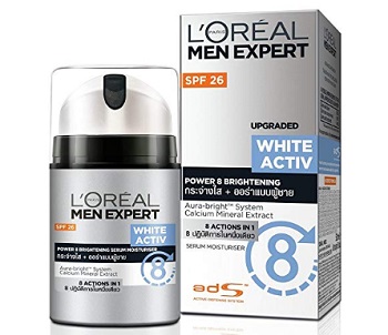 L'Oreal Paris Men Expert White Activ Whitening Moisturing Fluid