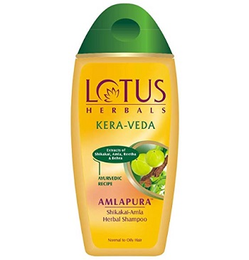 Lotus Herbal Amlapura Shikakai Amla Herbal Shampoo