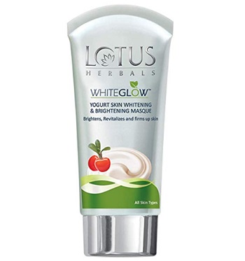 Lotus Herbals White Glow Yogurt Skin Whitening And Brightening Masque