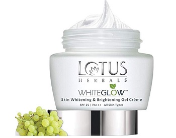 Lotus Herbals Whiteglow Skin Whitening And Brightening Gel Creme SPF-25