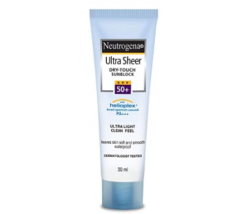 Neutrogena Ultra Sheer Dry Touch Sunblock SPF 50+