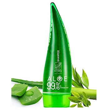 Rivona Naturals Aloevera Bamboo 99% Silky & Stronger Hair Shampoo
