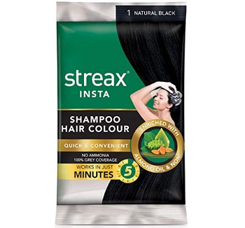 Streax Shampoo Hair Color