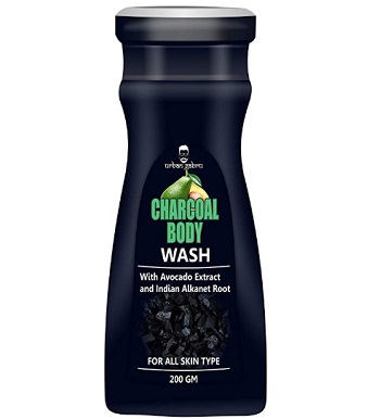 UrbanGabru Charcoal Body Wash With Avocado & Indian Alkanet Root