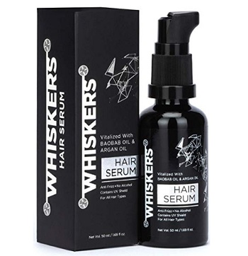 Whiskers Hair Serum Vitalised with Baobab Oil, Argan Oil & Vitamin E