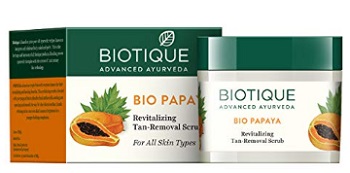 Biotique Bio Papaya Revitalizing Tan Removal Scrub