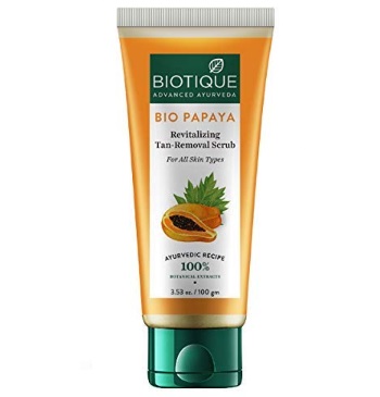 Biotique Papaya Revitalizing Tan Removal Scrub