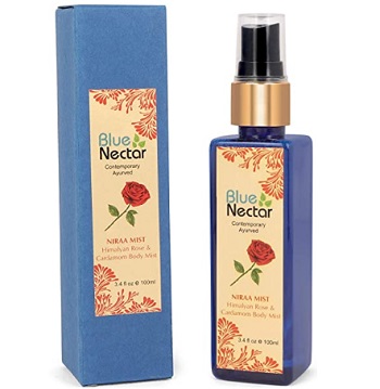 Blue Nectar Uplifting Body Mist with Himalayan Rose and Cardamom