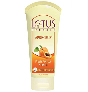 Lotus Herbals Apriscrub Fresh Apricot Scrub