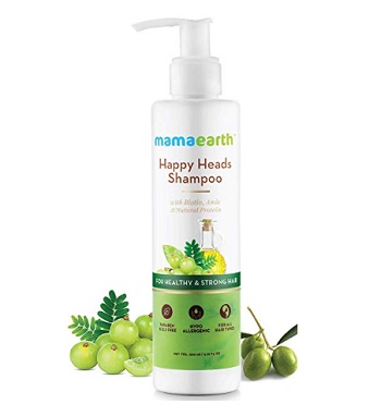 Mamaearth Happy Heads Natural Protein Hair Shampoo