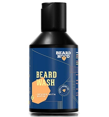 Beardhood Beard Wash Biotin And Aprikot Kernel Oil