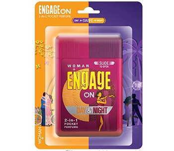 ENGAGE ON 2-in-1 Pocket Perfume Woman Day & Night